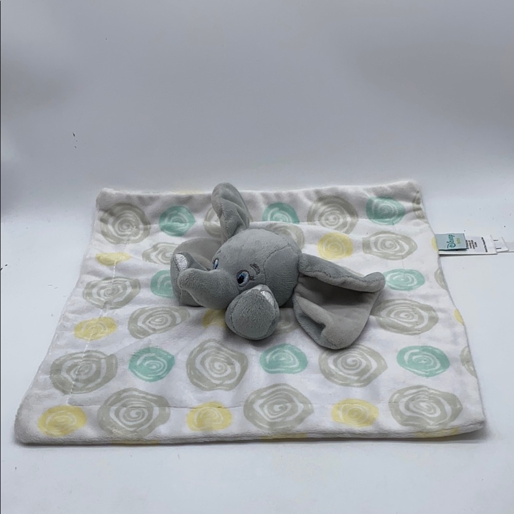Disney Baby Dumbo Gray Elephant Security Blanket Lovey Plush Infant Toy